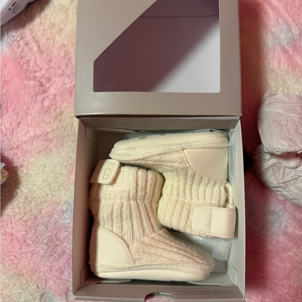 UGG Cream Baby Boots